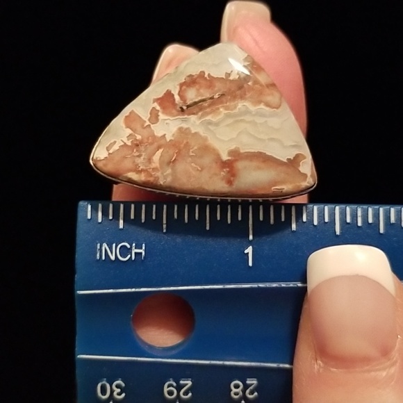 Crazy Lace Triangle Statement Ring - Picture 4 of 5